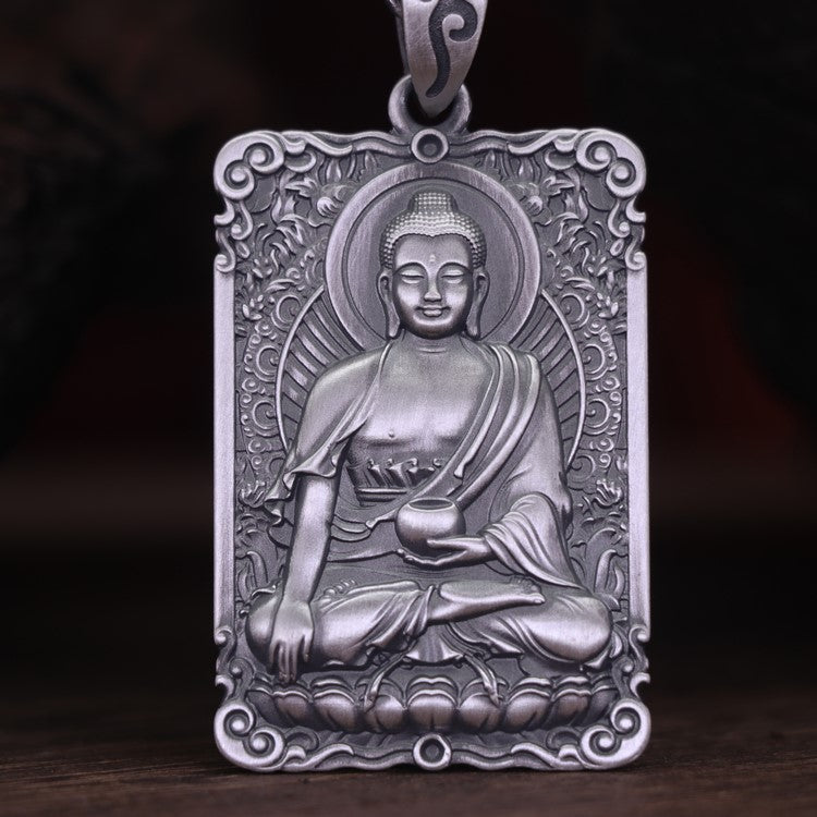 Framed Medicine Buddha Pendant