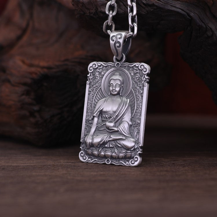 Framed Medicine Buddha Pendant