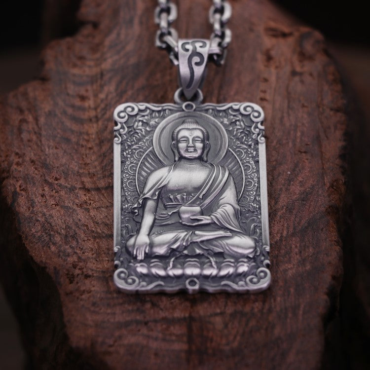 Framed Medicine Buddha Pendant