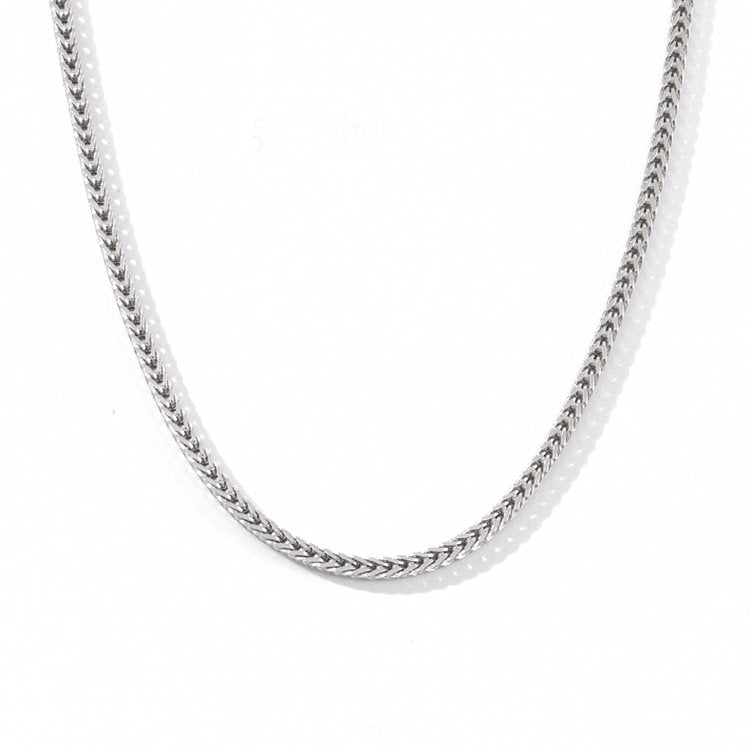 Franko Chain Necklace Spring Ring Clasp 2.5mm