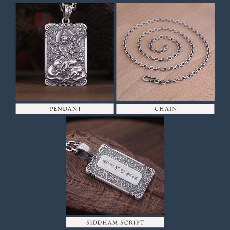 Framed Authentic Buddha Pendant