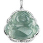 Genuine Green Jade Buddha Pendant