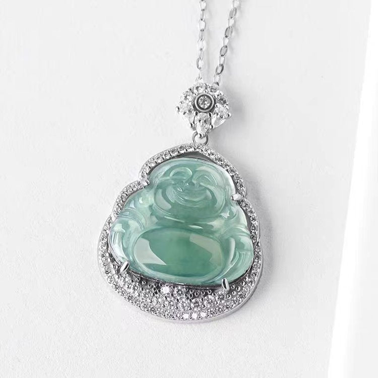 Genuine Jade Buddha Pendant