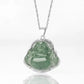 Green Jade Laughing Buddha Chain