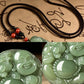 Green Jade Laughing Buddha Pendant