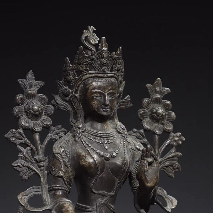 Green Tara Statue