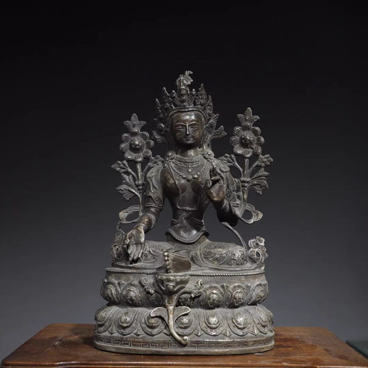 Green Tara Statue