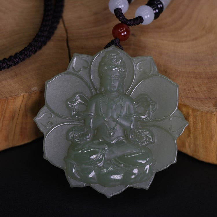 Guan Yin Jade Pendant