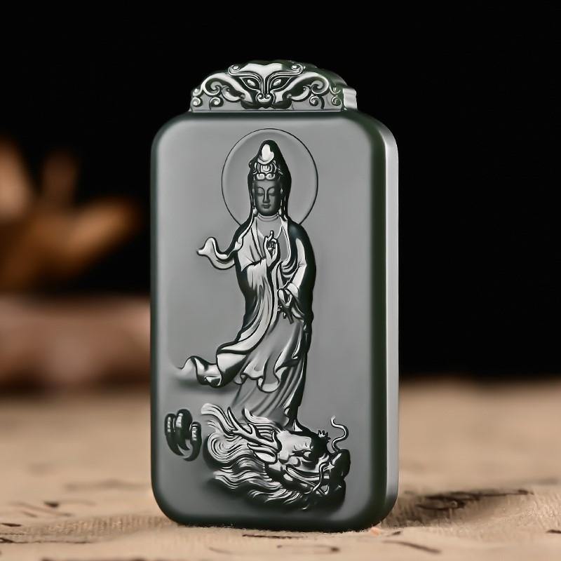 Guanyin Jade Pendant