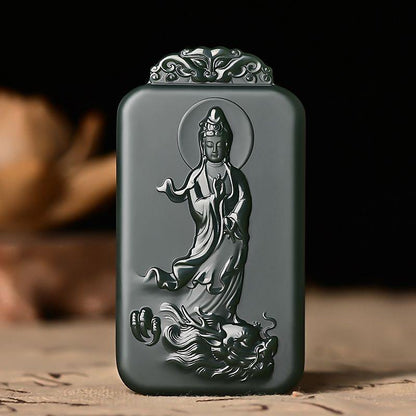 Guanyin Jade Pendant