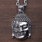 Half Buddha Half Demon Pendant