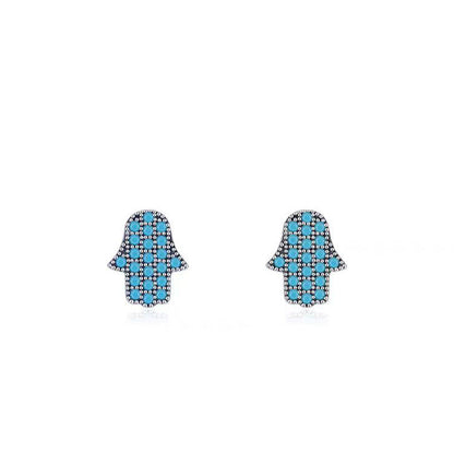 Hamsa Earrings