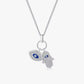 Hamsa Evil Eye Necklace