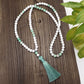 Howlite Amazonite Mala Meditation Beads