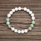 Howlite Amazonite Mala Meditation Beads