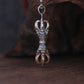 Brass Pronged Vajra Pendant