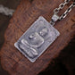 Framed Silver Buddha Pendant