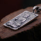 Framed Silver Buddha Pendant