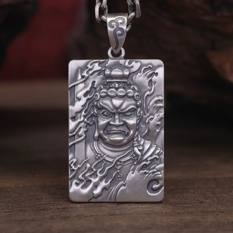 Framed Frightening Demons Acala Necklace