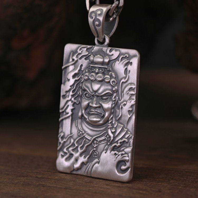 Framed Frightening Demons Acala Necklace