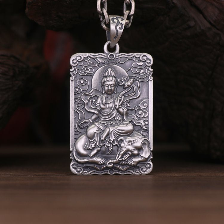 Framed Authentic Buddha Pendant