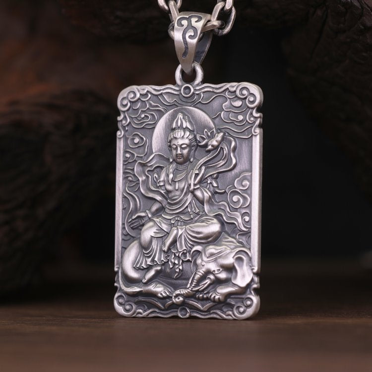 Framed Authentic Buddha Pendant