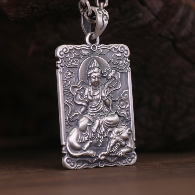 Framed Authentic Buddha Pendant