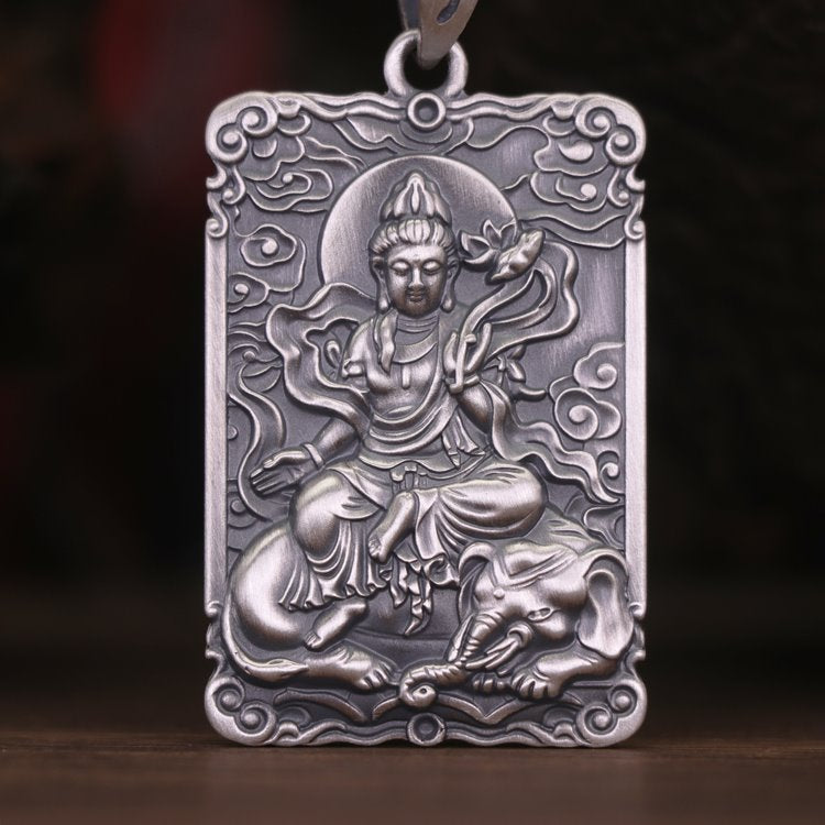Framed Authentic Buddha Pendant
