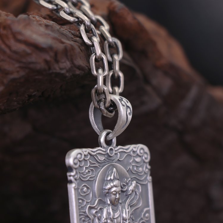 Framed Authentic Buddha Pendant