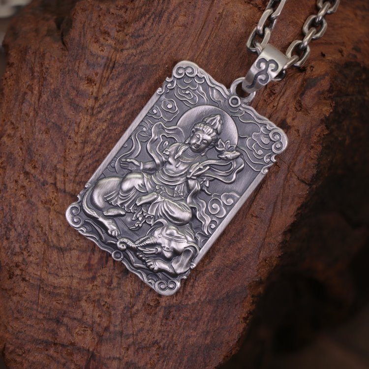 Framed Authentic Buddha Pendant