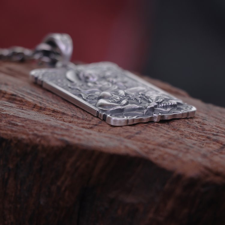 Framed Authentic Buddha Pendant