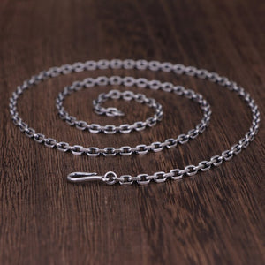 Cable Chain Hook and Eye Clasp 3mm/4mm/5mm