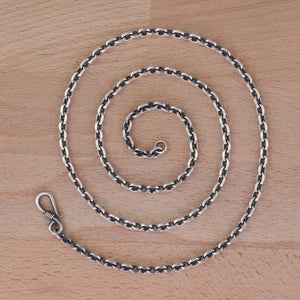 Cable Chain Hook and Eye Clasp 5mm