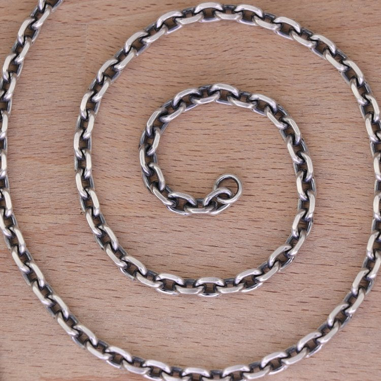 Cable Chain Hook and Eye Clasp 5mm