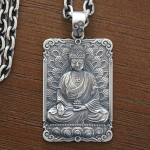 Framed Charity Amitabha Buddha Pendant