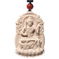 Immovable One Ivory Fudo Myo o Pendant