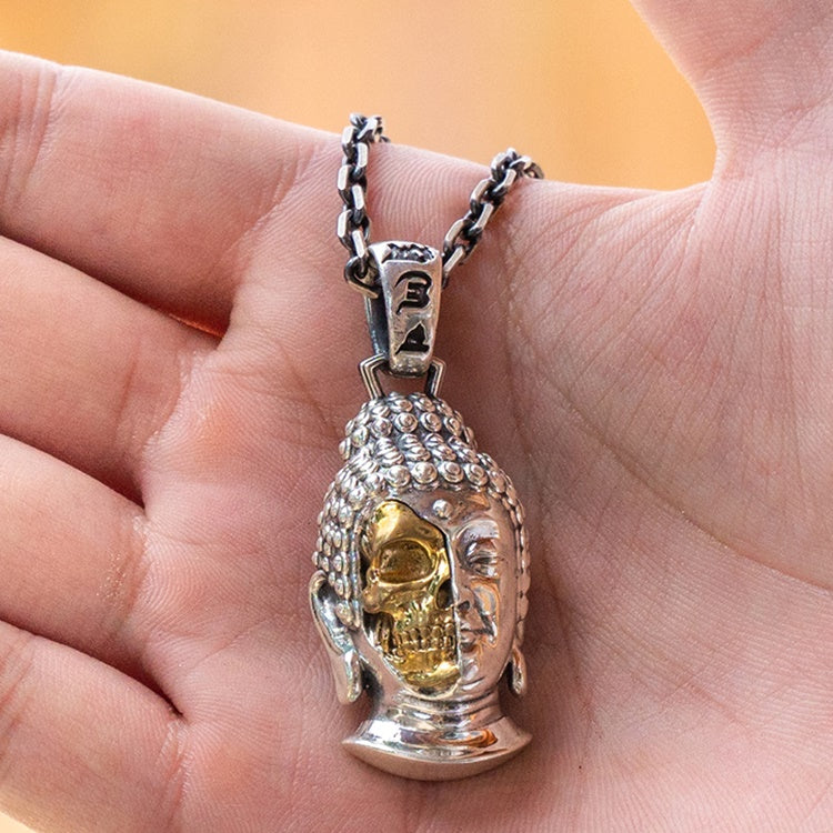 Impermanence Buddha Head Pendant