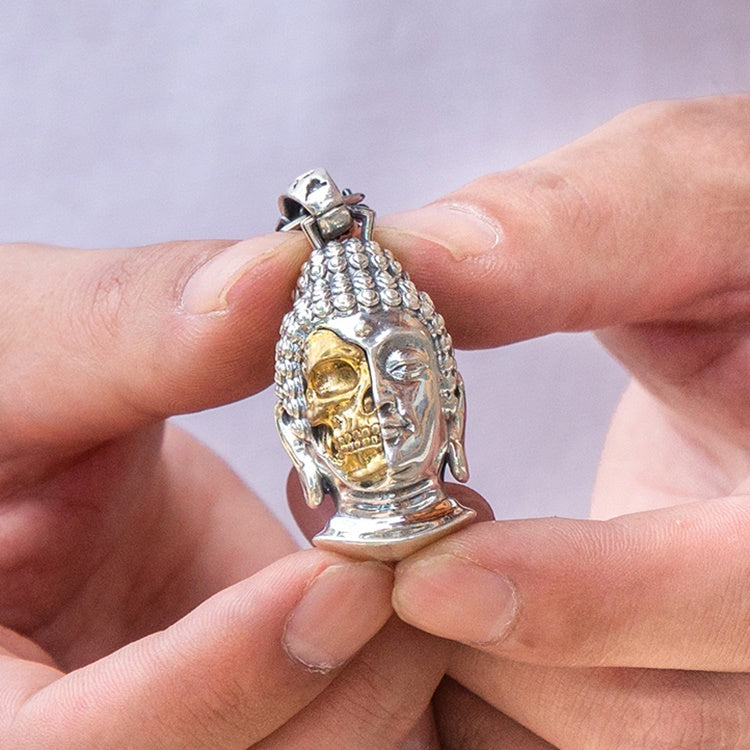 Impermanence Buddha Head Pendant