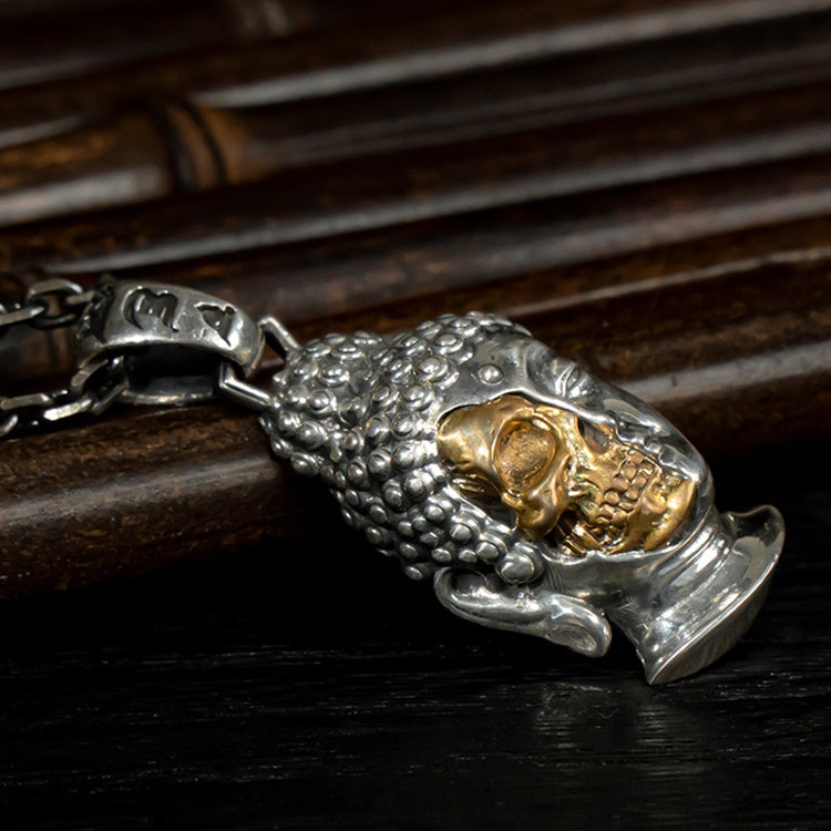 Impermanence Buddha Head Pendant