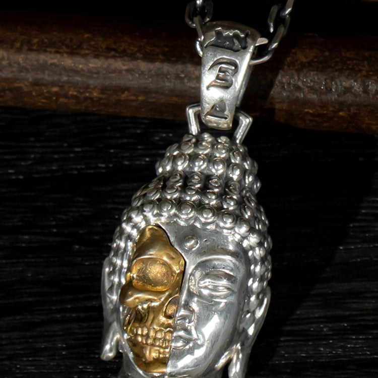 Impermanence Buddha Head Pendant