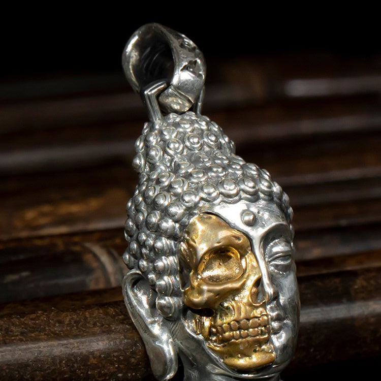 Impermanence Buddha Head Pendant