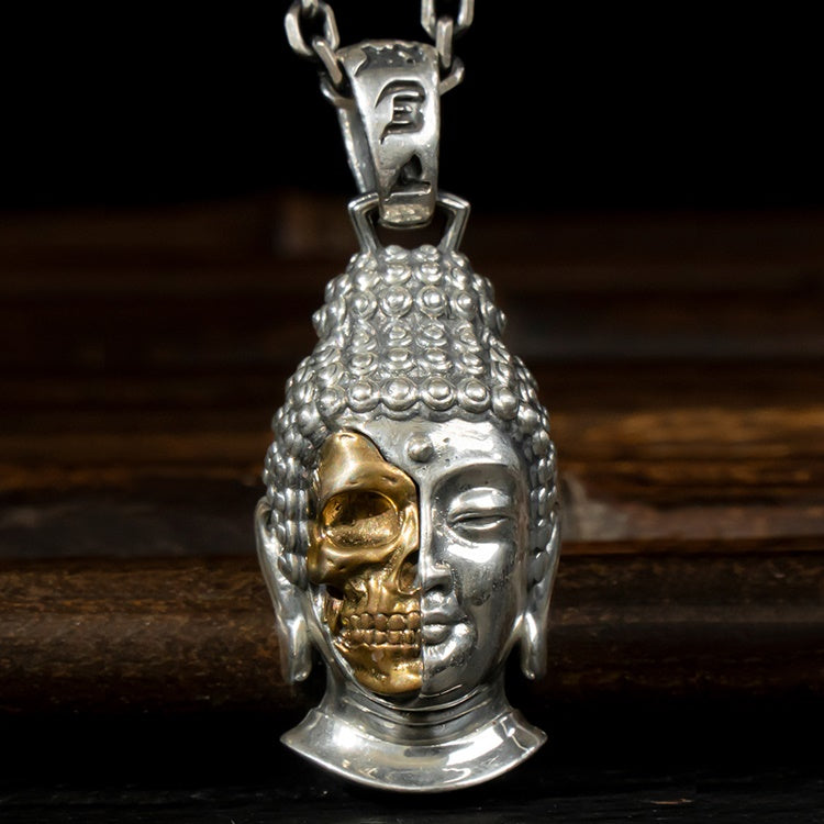 Impermanence Buddha Head Pendant