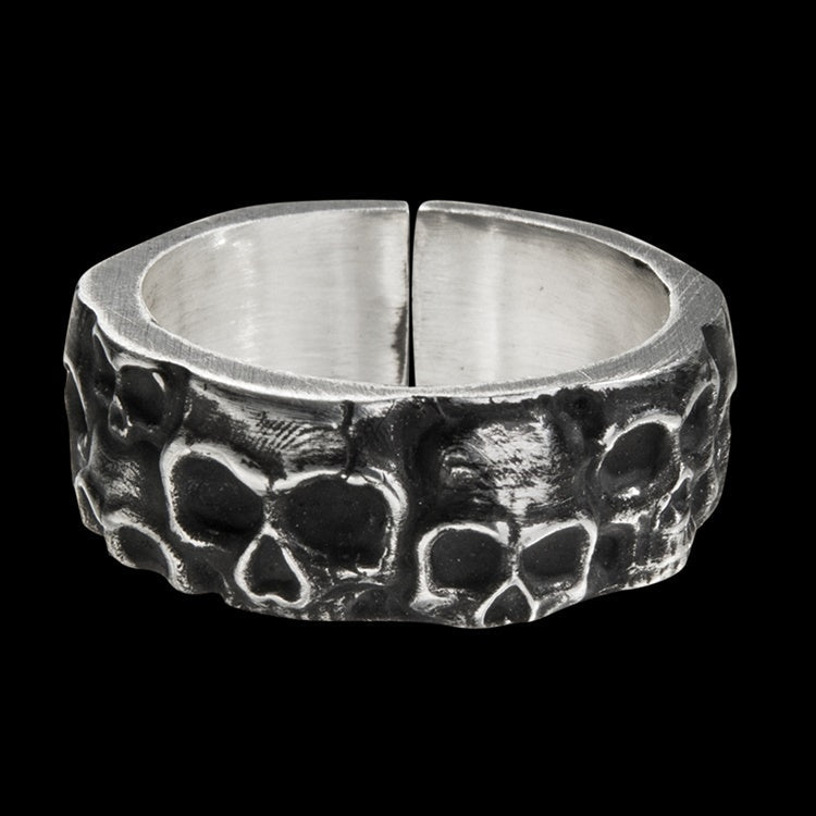 Impermanence Skull Gothic Ring