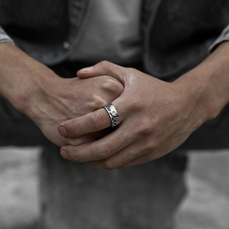 Impermanence Skull Ring