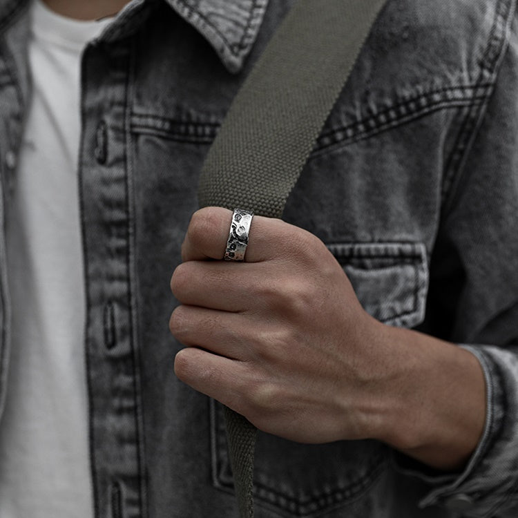 Impermanence Skull Ring