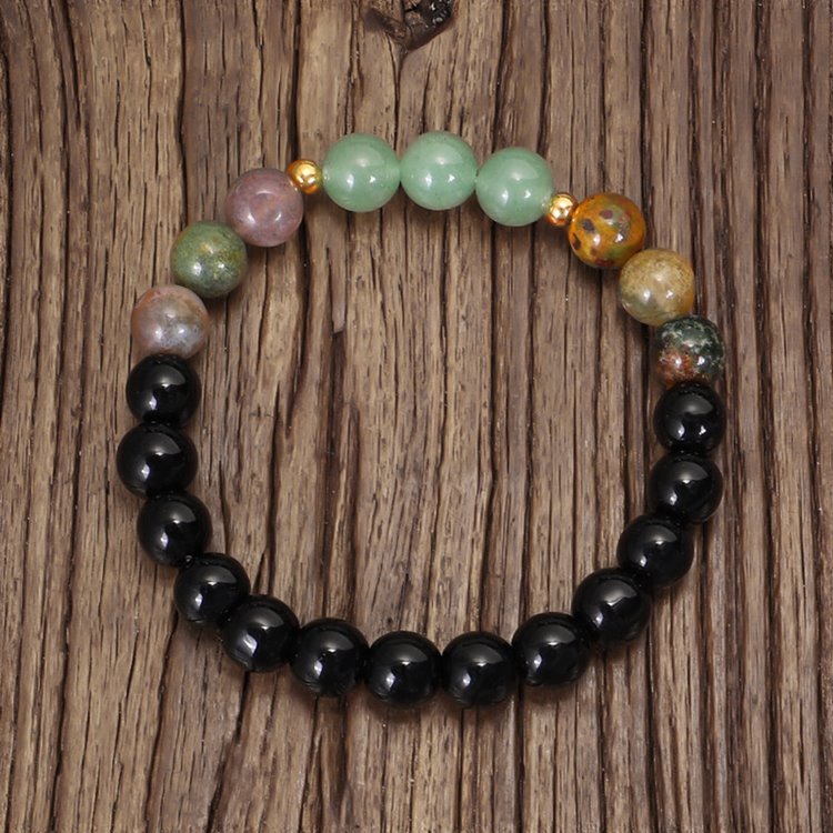 Indian Agate Yoga Beads