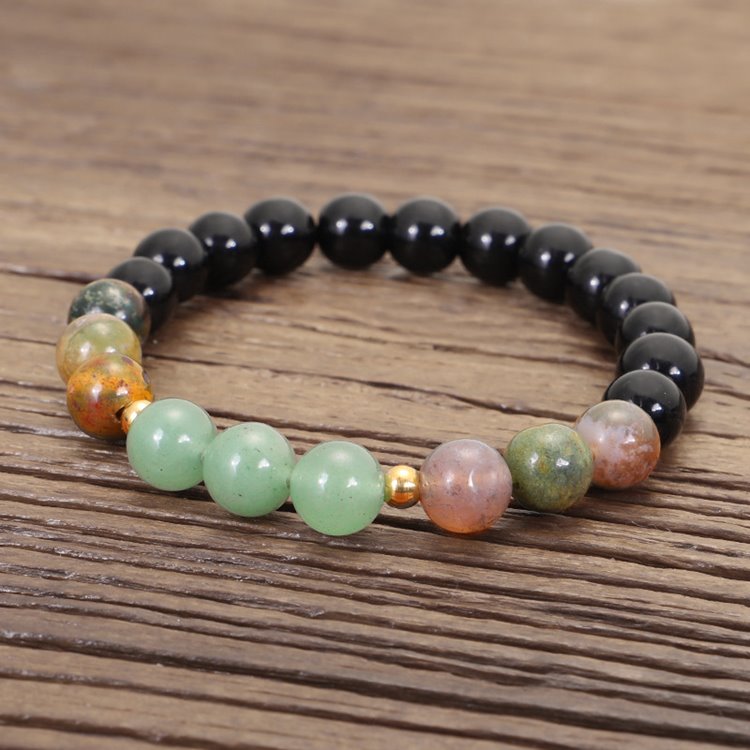 Indian Agate Yoga Beads