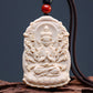 Infinite Compassion Ivory Quan Yin Pendant