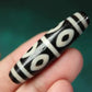 Insight into Eight Consciousnesses Amulet 8 Eye Dzi Bead