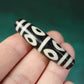 Insight into Eight Consciousnesses Amulet 8 Eye Dzi Bead